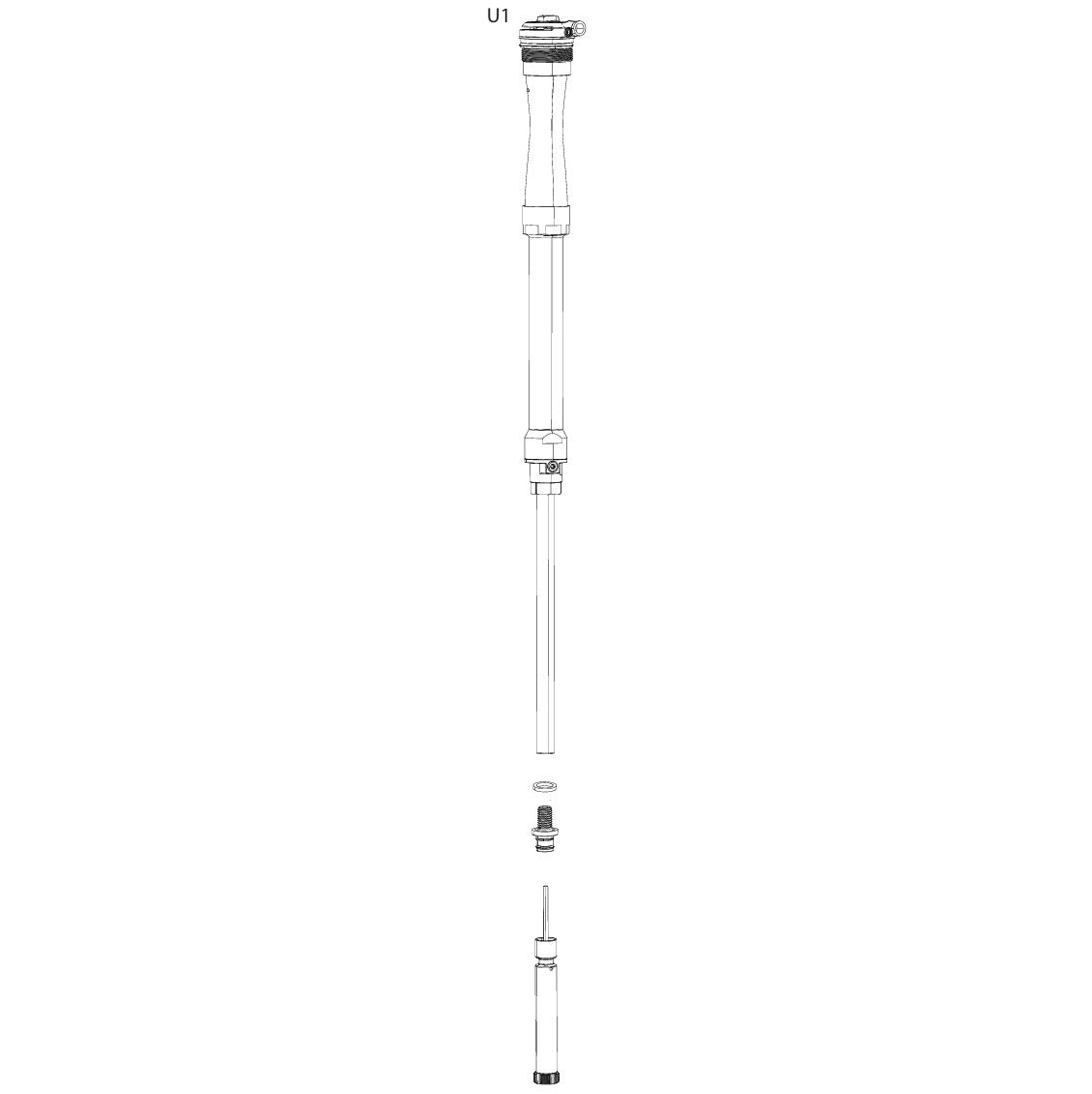 ROCKSHOX RACE DAY2 3P 32mm Cartridge Upgrade Kit dla widelców SID / SID SL 100-110mm B1+ / REBA 100mm A7