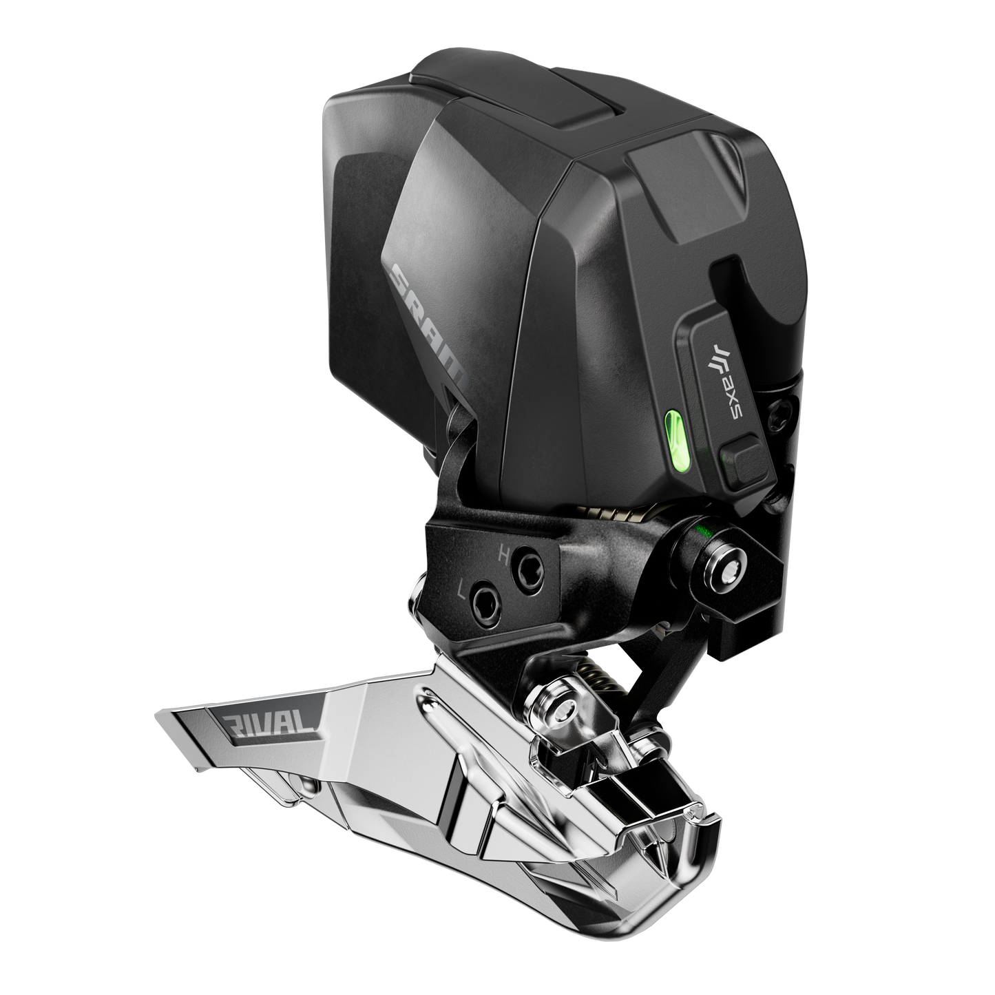 SRAM RIVAL AXS E1 2x12V Braze-on Front Derailleur (Without Battery)