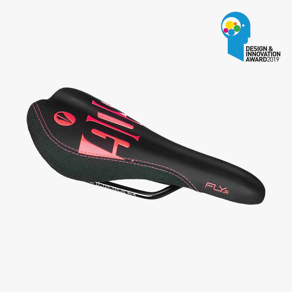 Siodełko SDG FLY Junior czarne/czerwone
