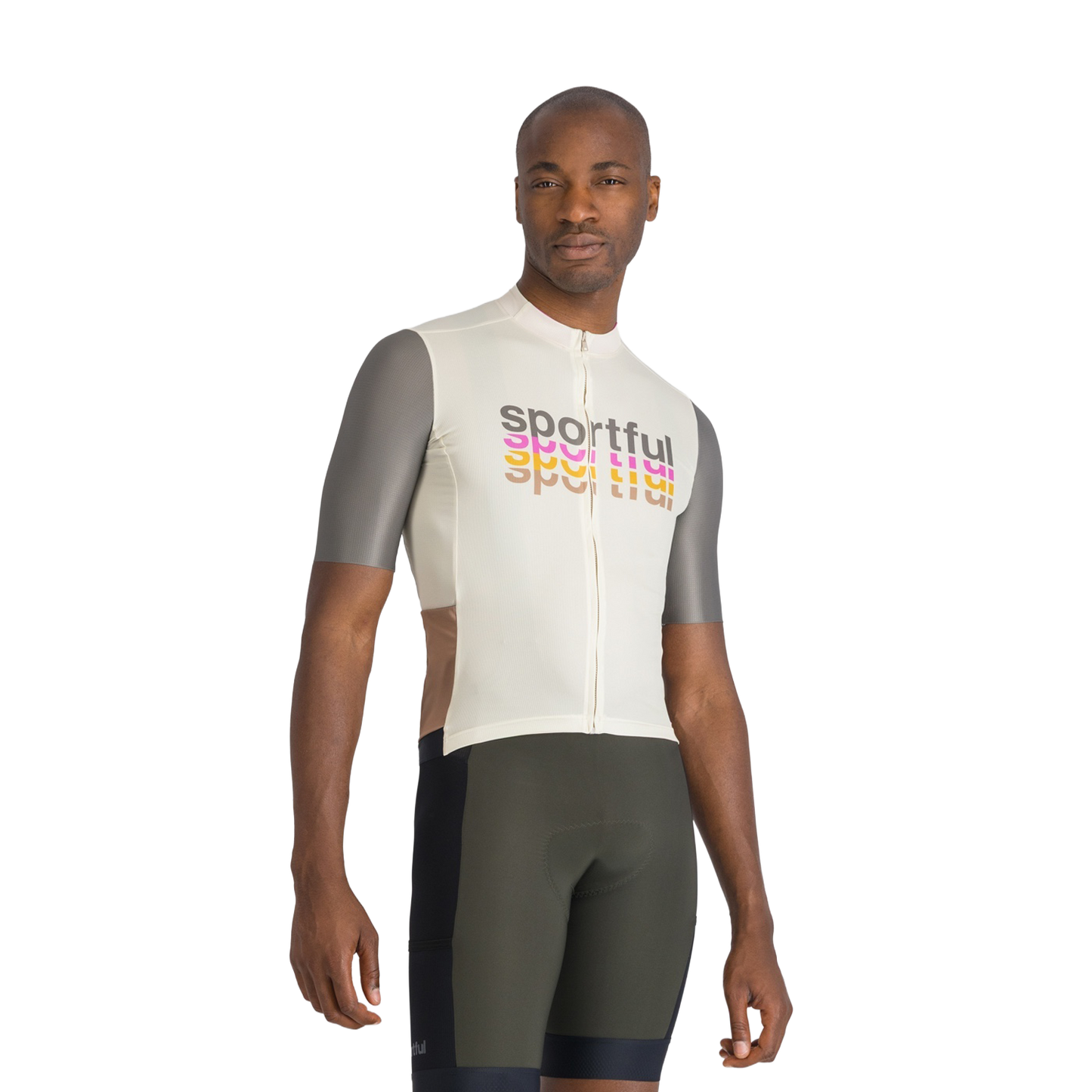SPORTFUL SUPERGIARA 2 LOGO Koszulka z krótkim rękawem kremowa