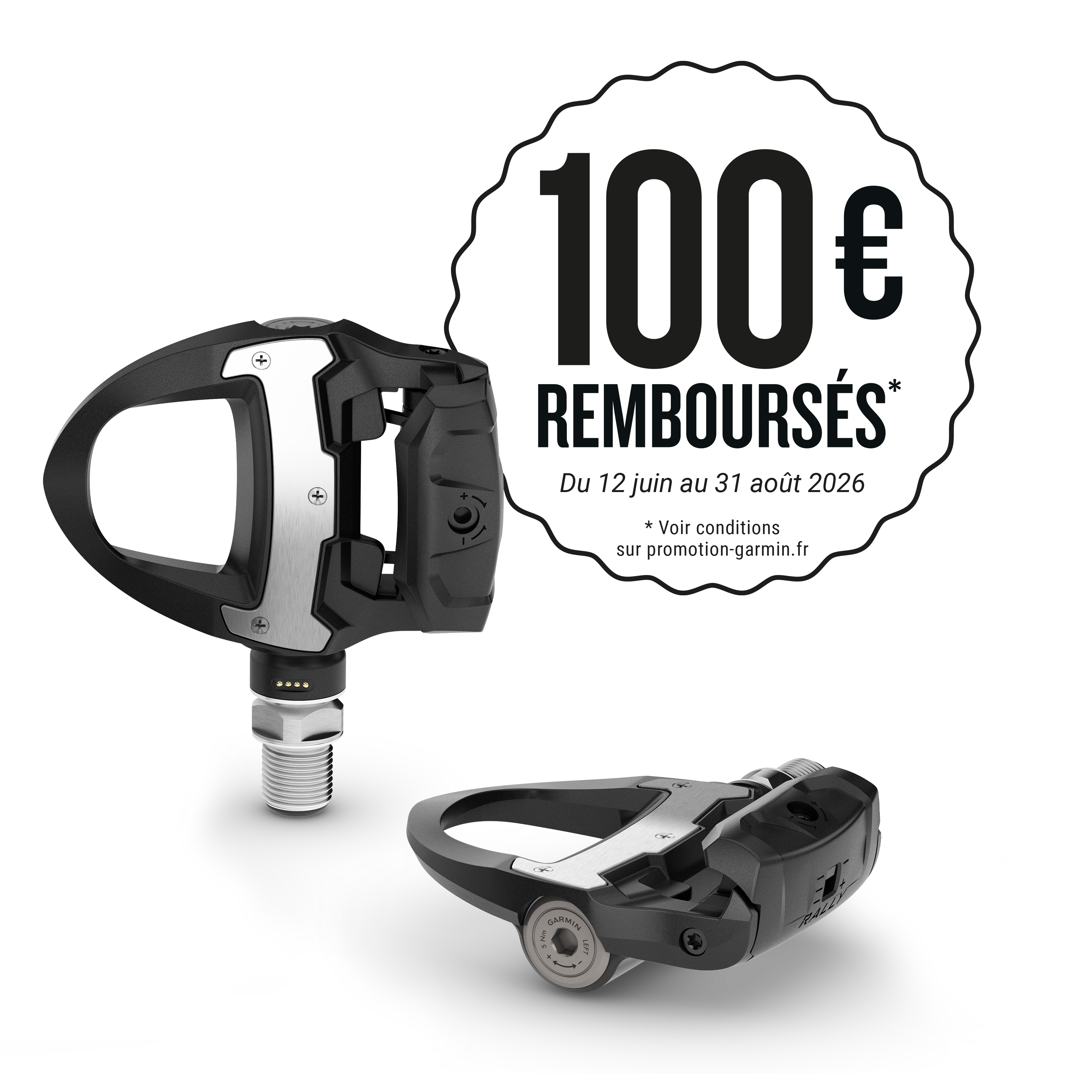 GARMIN RALLY RS 210 Power Meter Pedals – Probikeshop