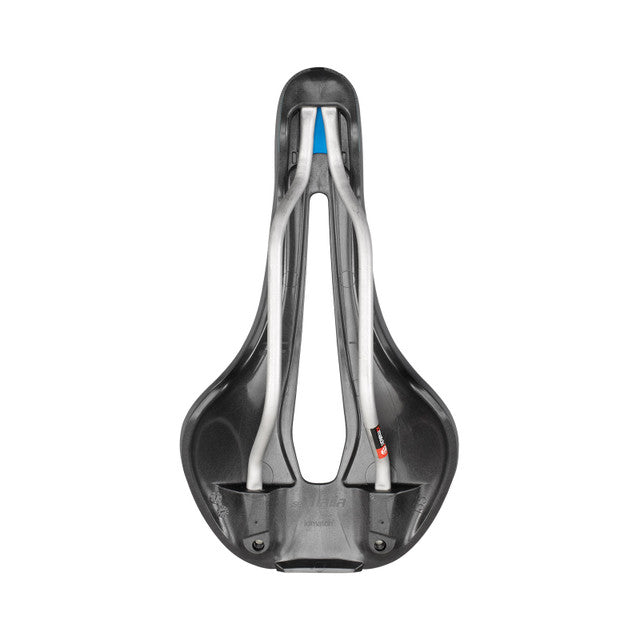 Siodełko SELLE ITALIA FLITE BOOST GRAVEL SUPERFLOW S Szyny Ti316 czarny/szary