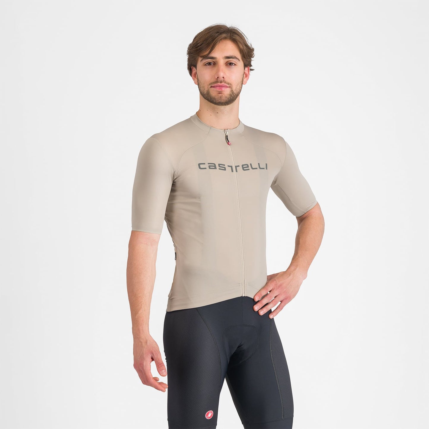 CASTELLI PROLOGO LITE Jersey z krótkim rękawem beżowy