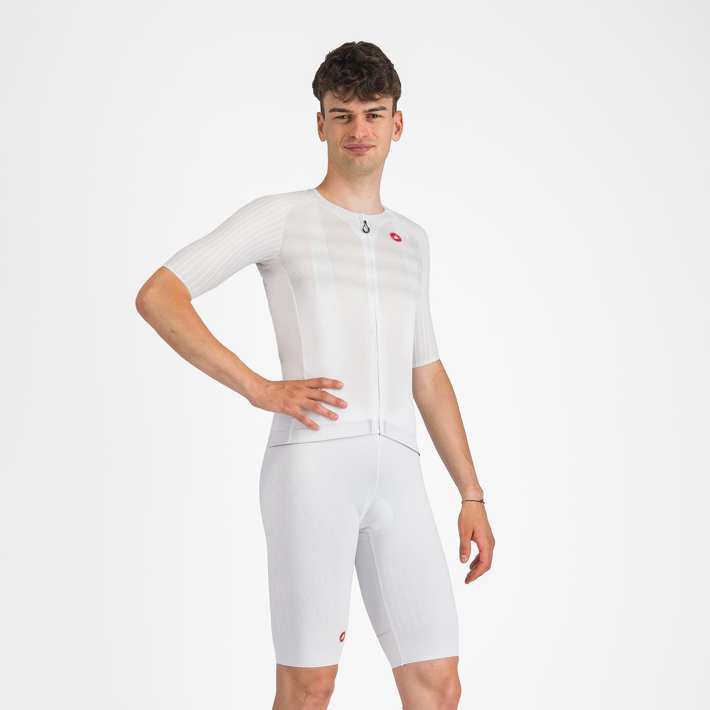 CASTELLI FREE AERO RACE Bib Tight S biały