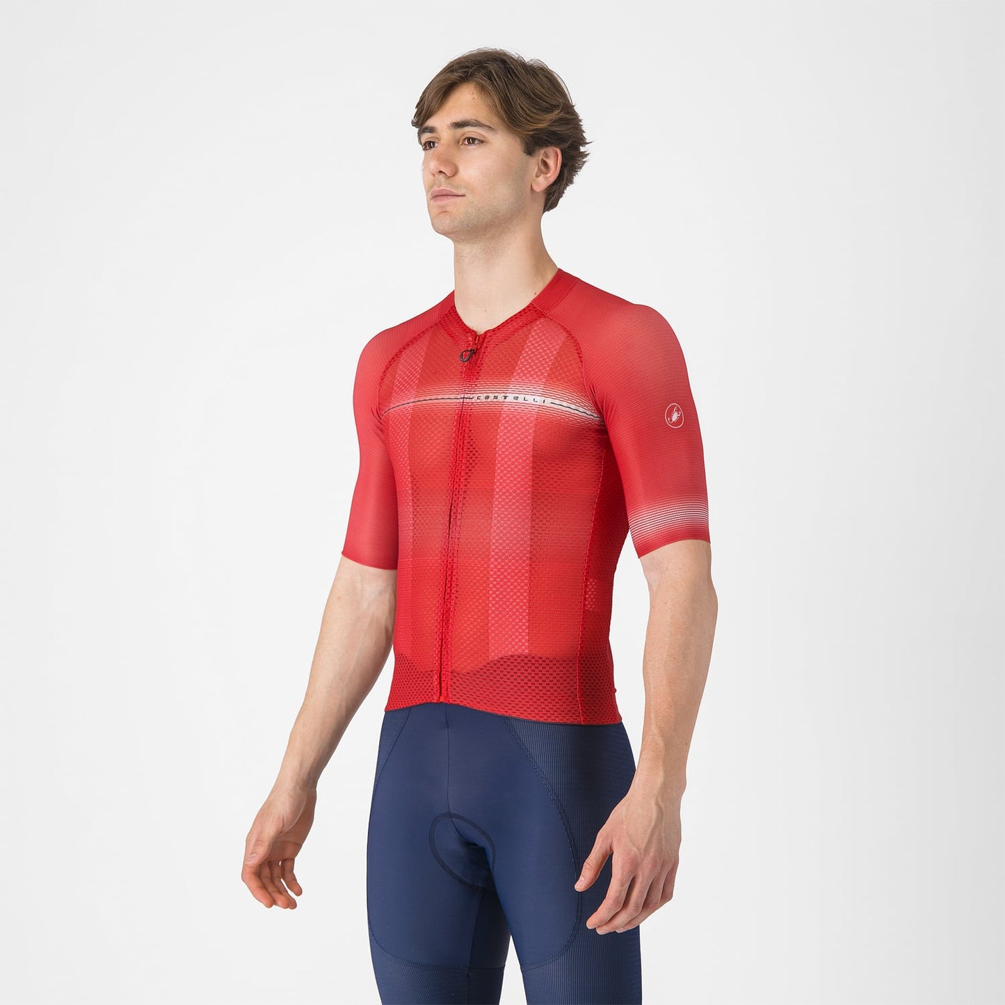 Koszulka z krótkim rękawem CASTELLI CLIMBER'S A/C czerwona