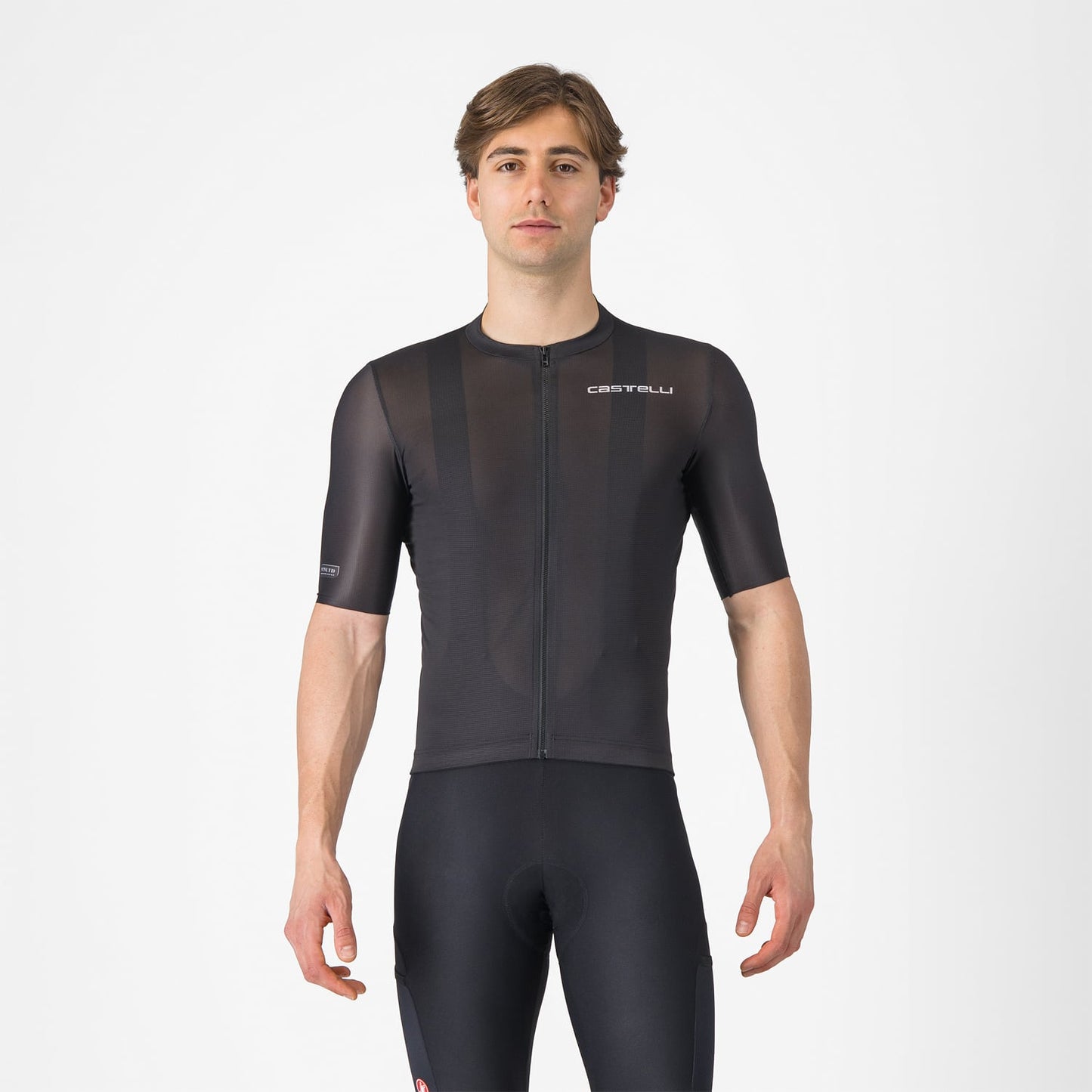 CASTELLI UNLIMITED ENTRATA 3 Koszulka z krótkim rękawem czarna
