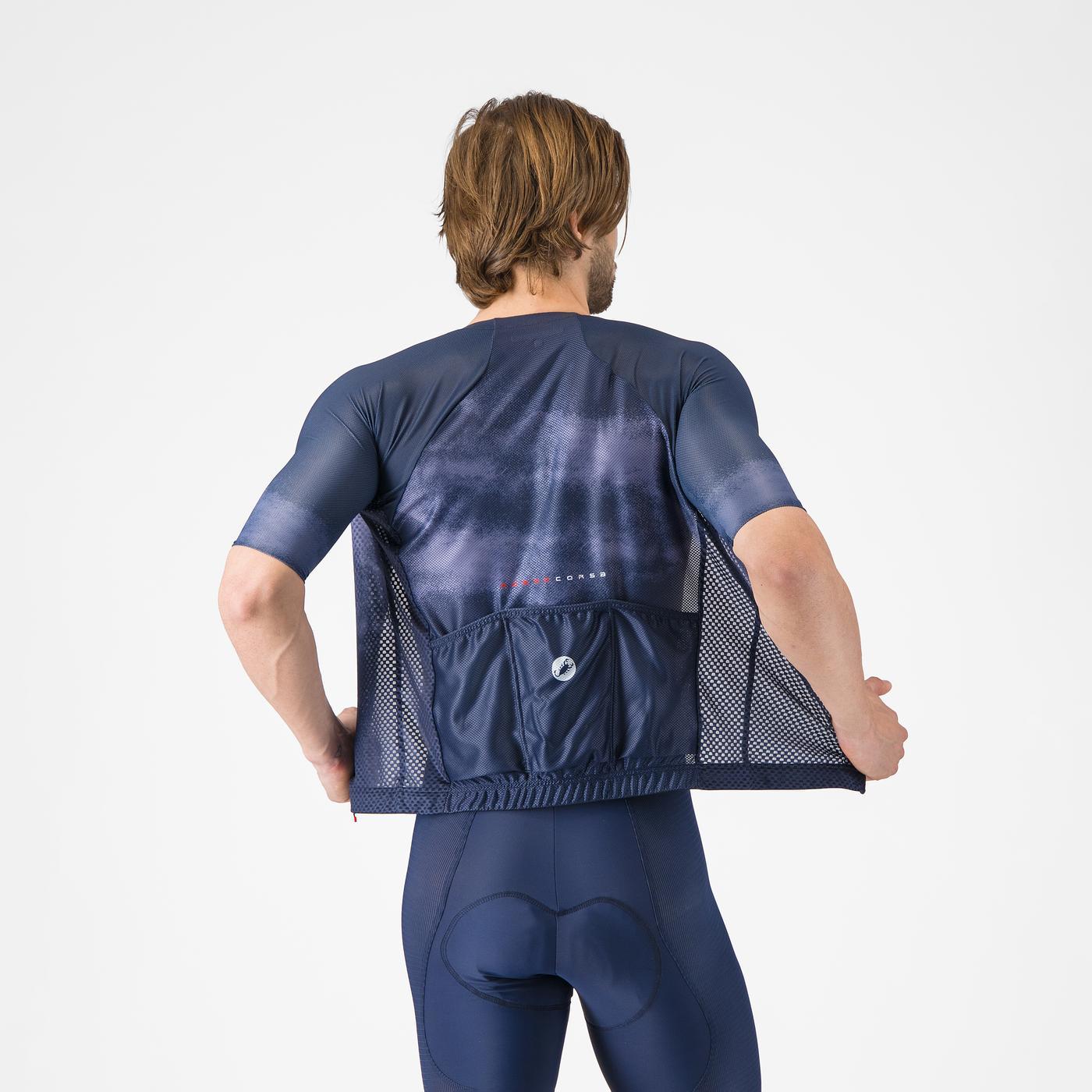 CASTELLI CLIMBER'S A/C Koszulka z krótkim rękawem Blue 2026