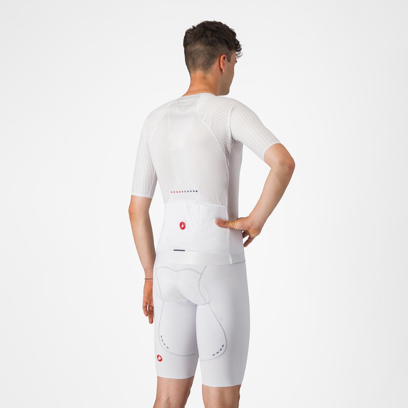 CASTELLI FREE AERO RACE Bib Tight S biały