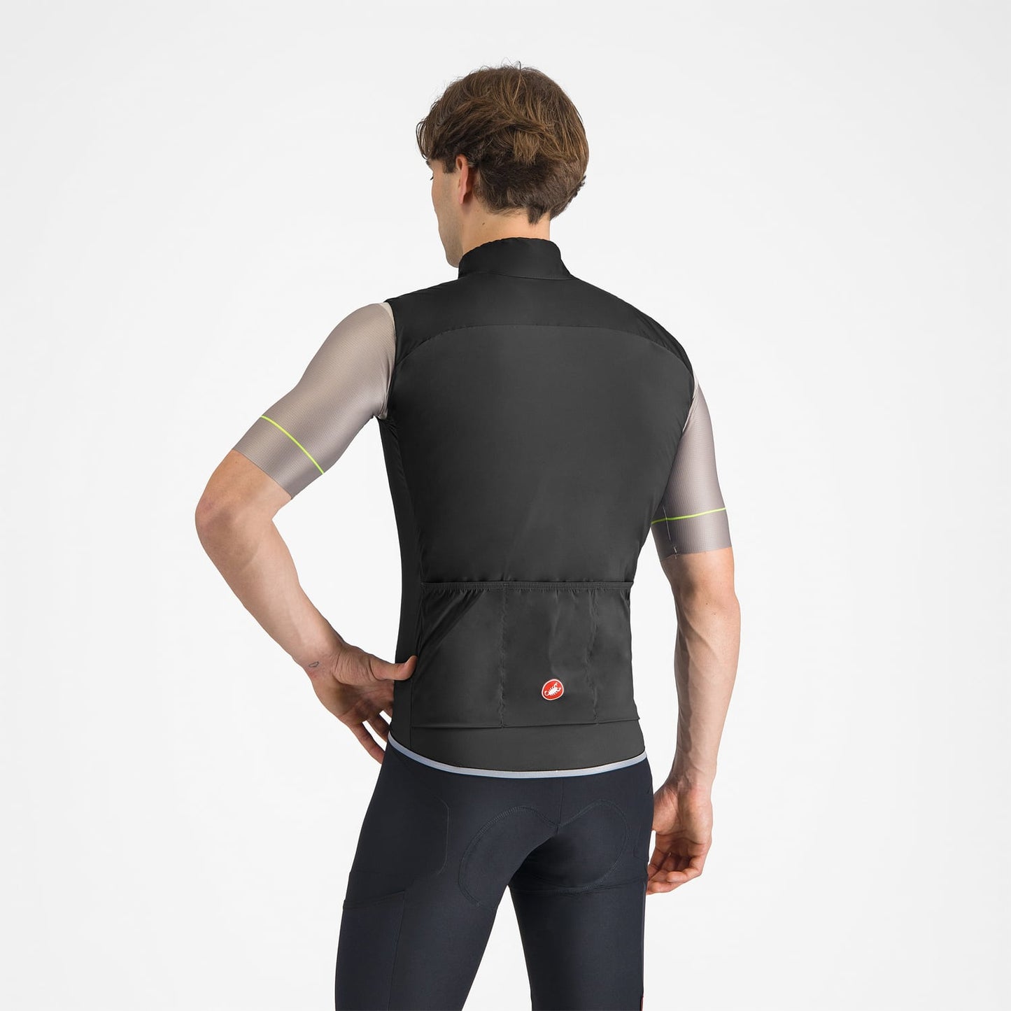 CASTELLI FLY DIRECT Kurtka bez rękawów czarny