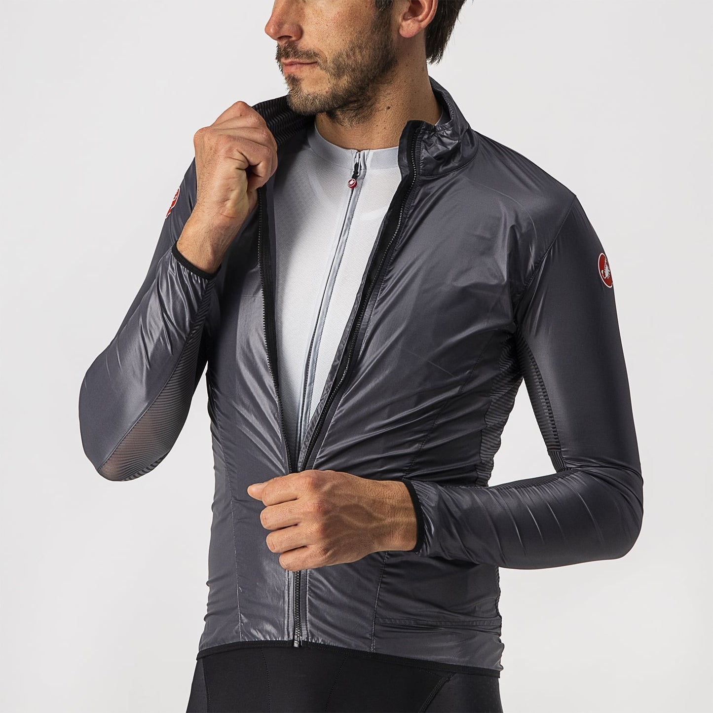 CASTELLI ARIA SHELL Kurtka ciemnoszara