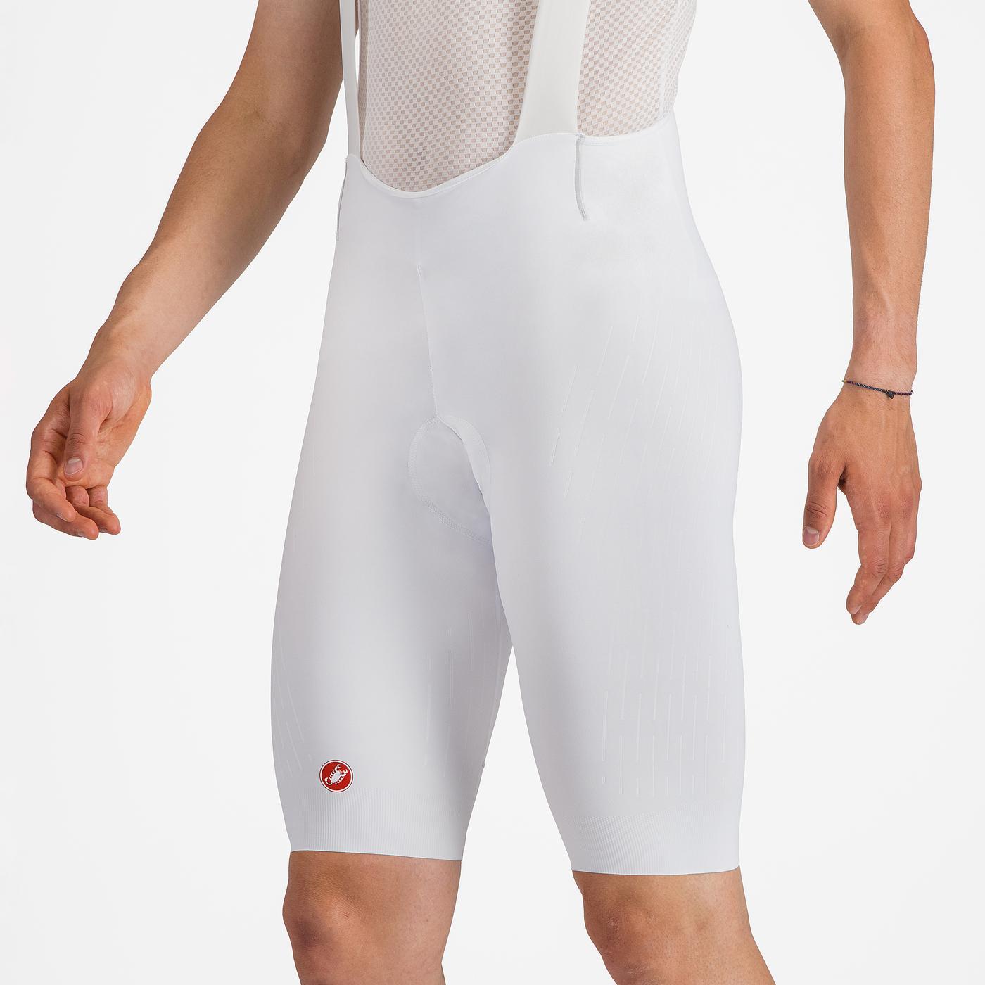 CASTELLI FREE AERO RACE Bib Tight S biały