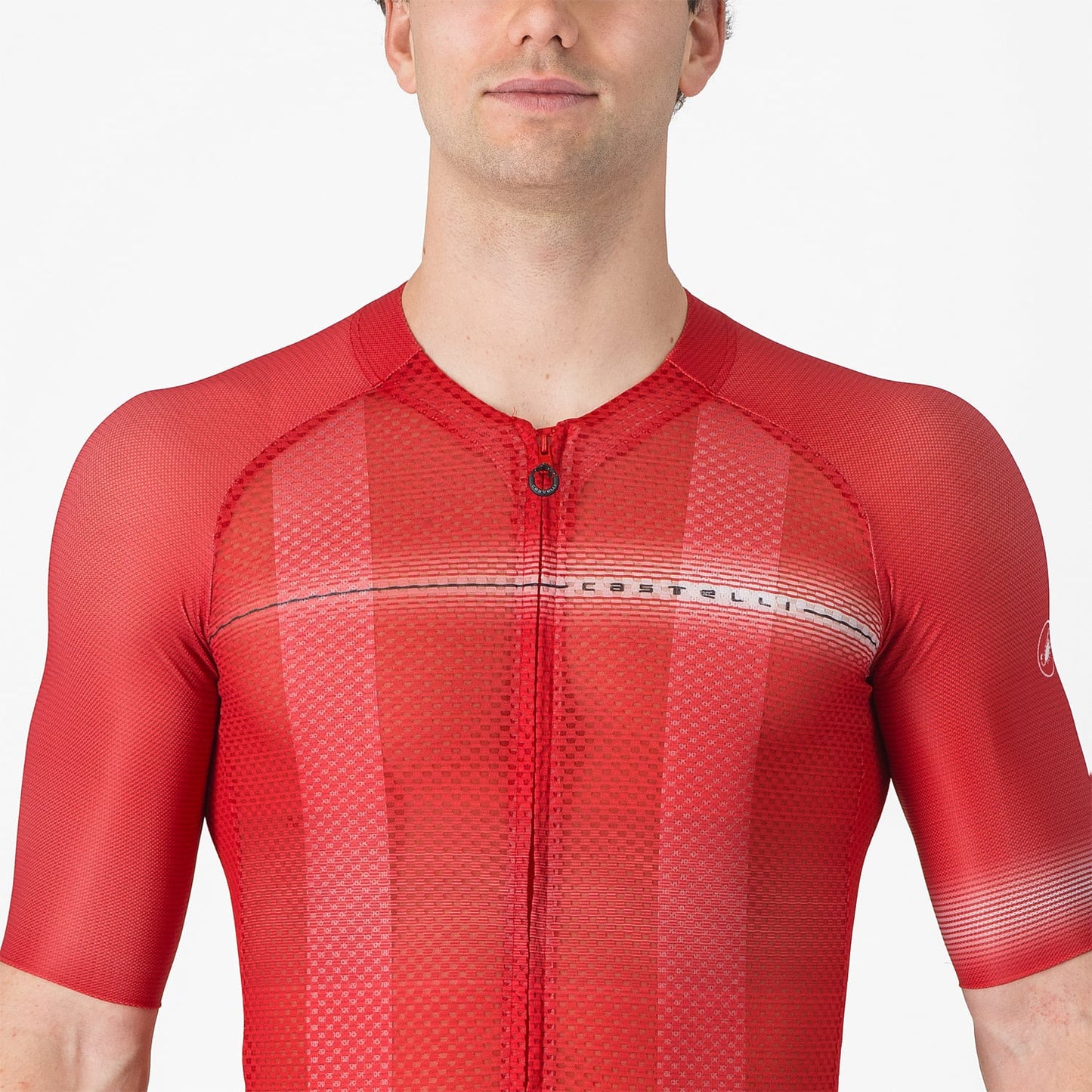 Koszulka z krótkim rękawem CASTELLI CLIMBER'S A/C czerwona