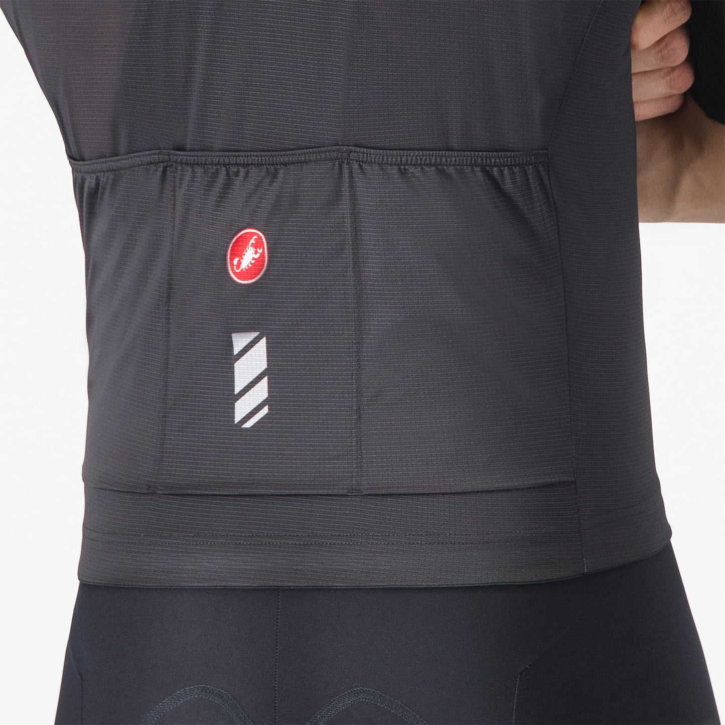 CASTELLI UNLIMITED ENTRATA 3 Koszulka z krótkim rękawem czarna