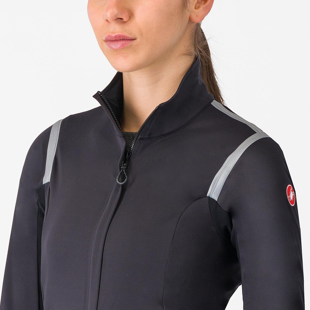Kurtka damska CASTELLI PERFETTO RoS 3 Black/Noir Reflex