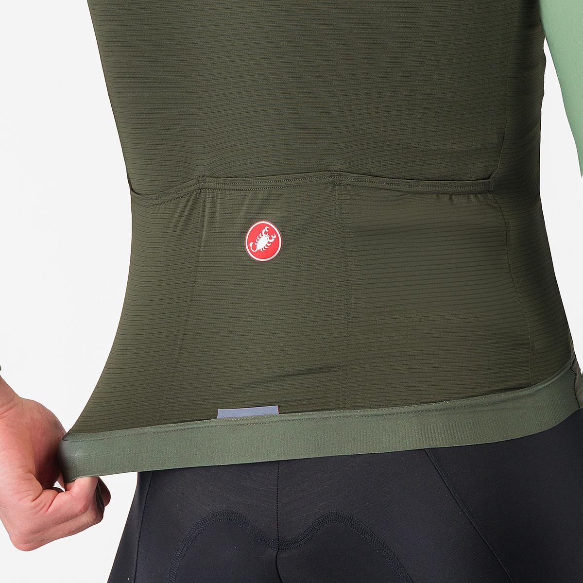 CASTELLI ESPRESSO Sleeveless Jacket Green