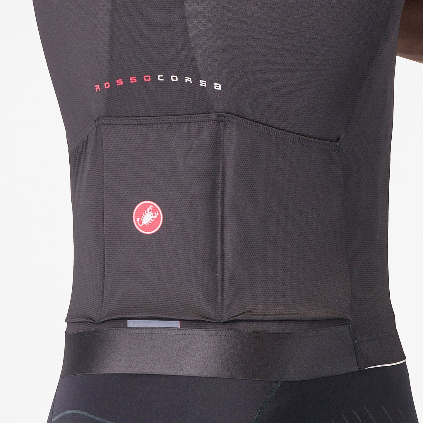 CASTELLI AERO RACE 8S Short Sleeve Jersey Black