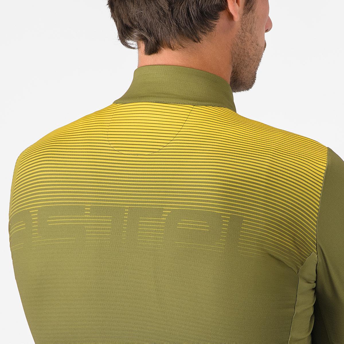 CASTELLLI APICE THERMAL Long Sleeve Jersey Blue/Mango Mojito
