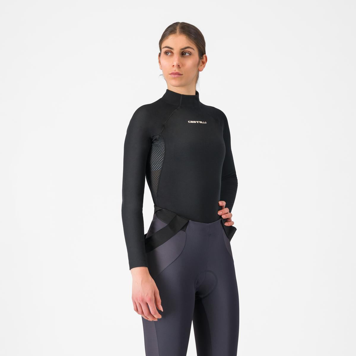 CASTELLI FLANDERS 2 Women's Long Sleeve Underwear Black