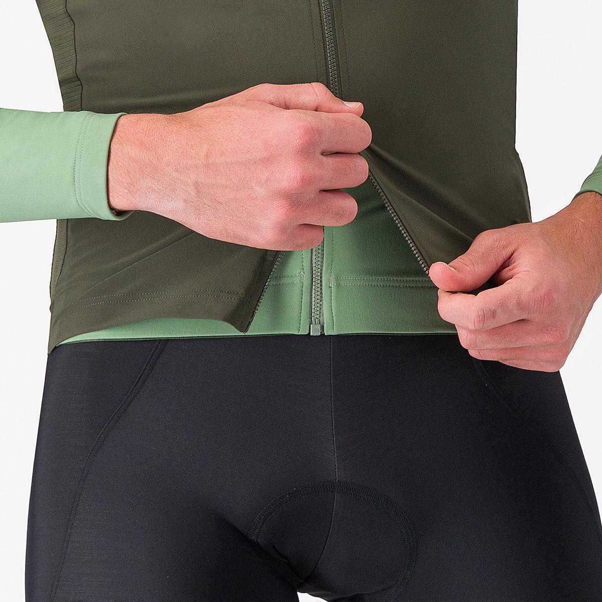 CASTELLI ESPRESSO Sleeveless Jacket Green