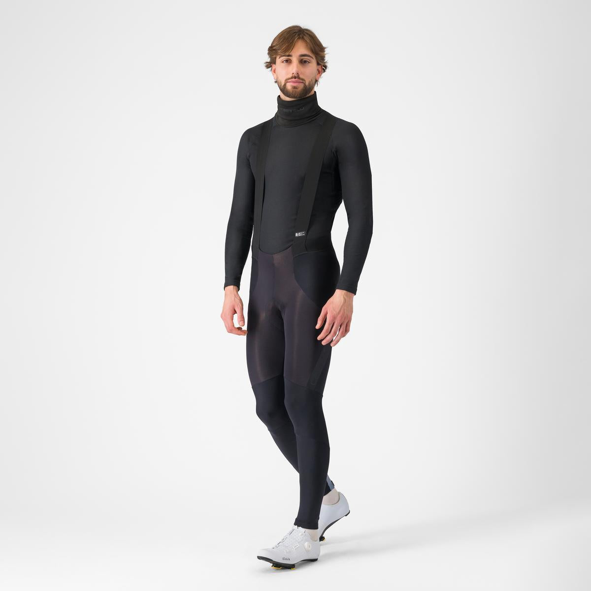 CASTELLI FLANDERS 2 HIGH NECK WARMER Bielizna z długim rękawem Czarny