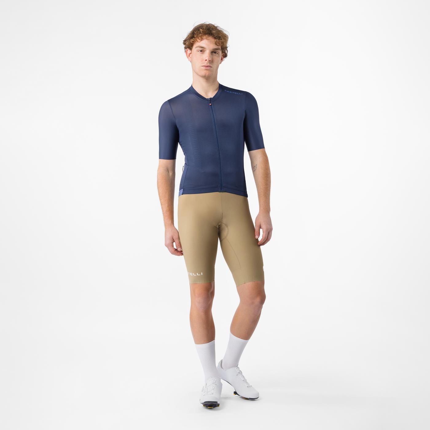 CASTELLI ESPRESSO 2 Short Sleeve Jersey Blue