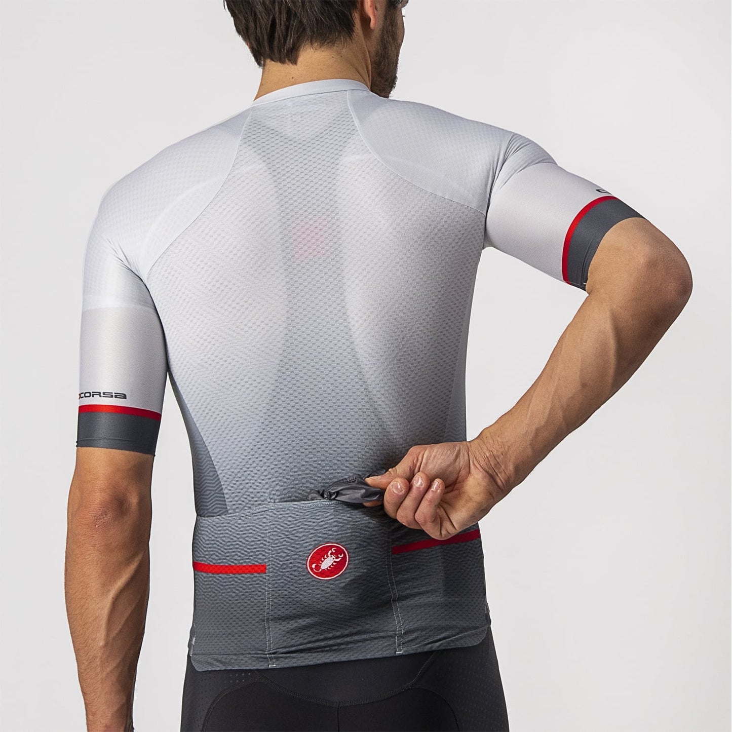 CASTELLI ARIA SHELL Kurtka ciemnoszara