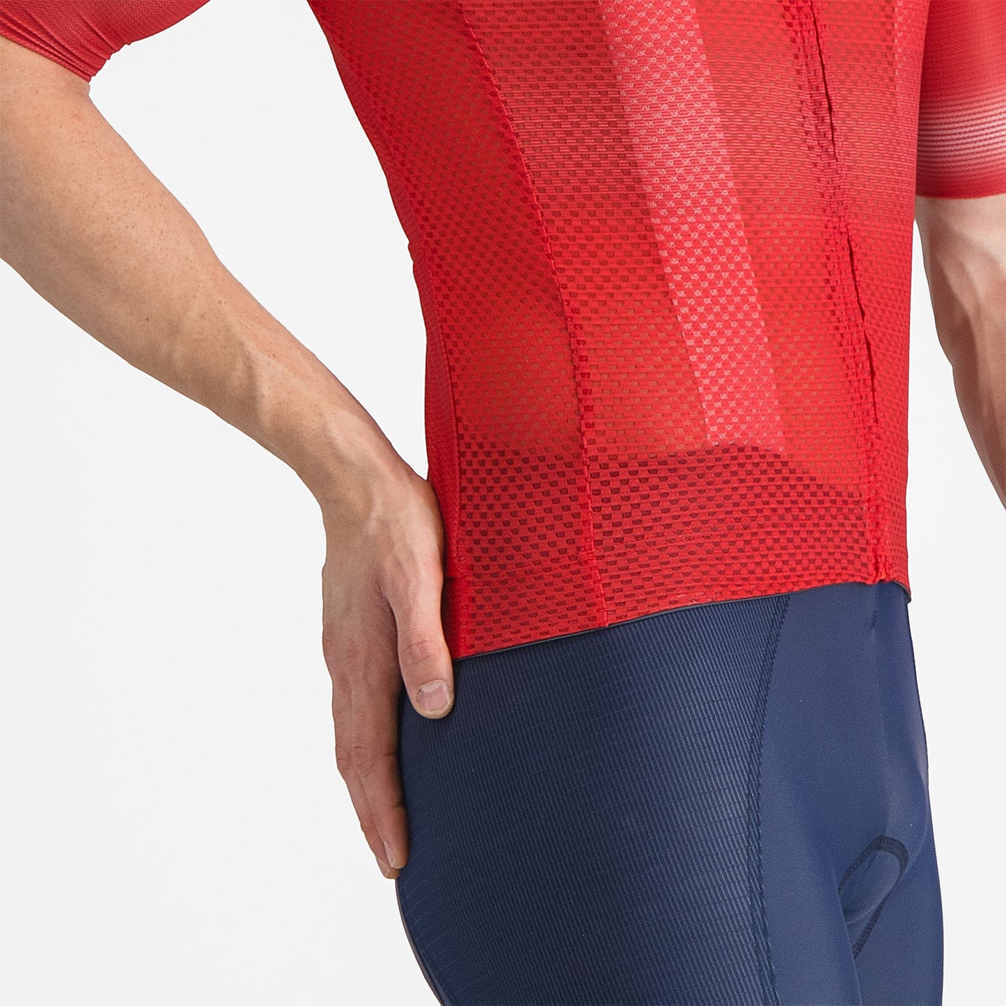 Koszulka z krótkim rękawem CASTELLI CLIMBER'S A/C czerwona