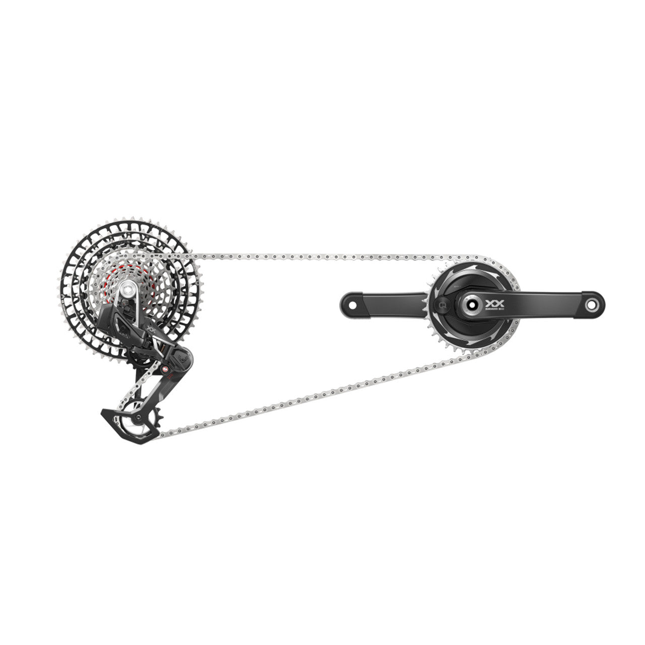 SRAM XX-SL EAGLE POWERMETER T-Type AXS Q174 DUB 34 zęby 10/52 Pakiet
