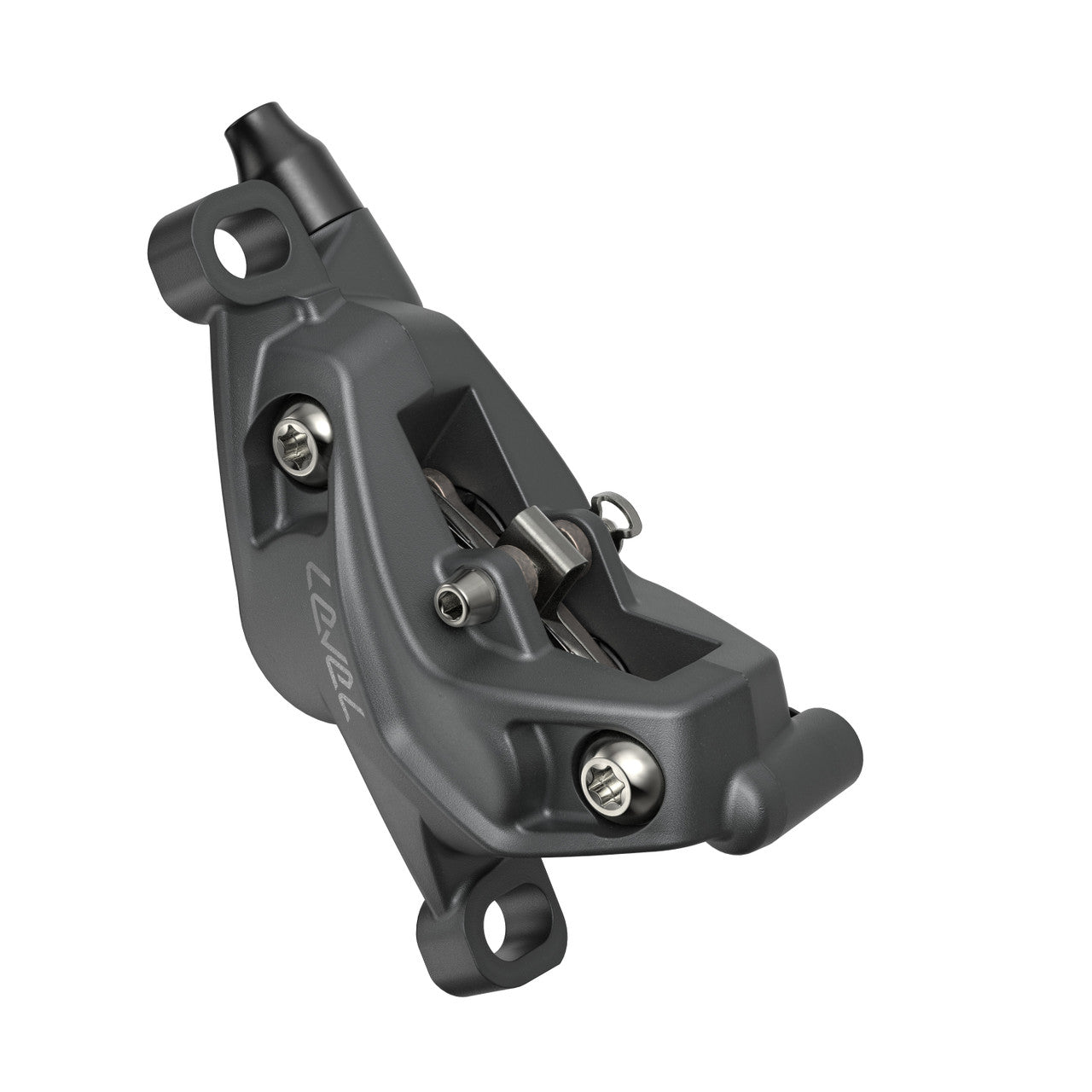 4-tłoczkowy hamulec przedni SRAM LEVEL BRONZE STEALTH Grey