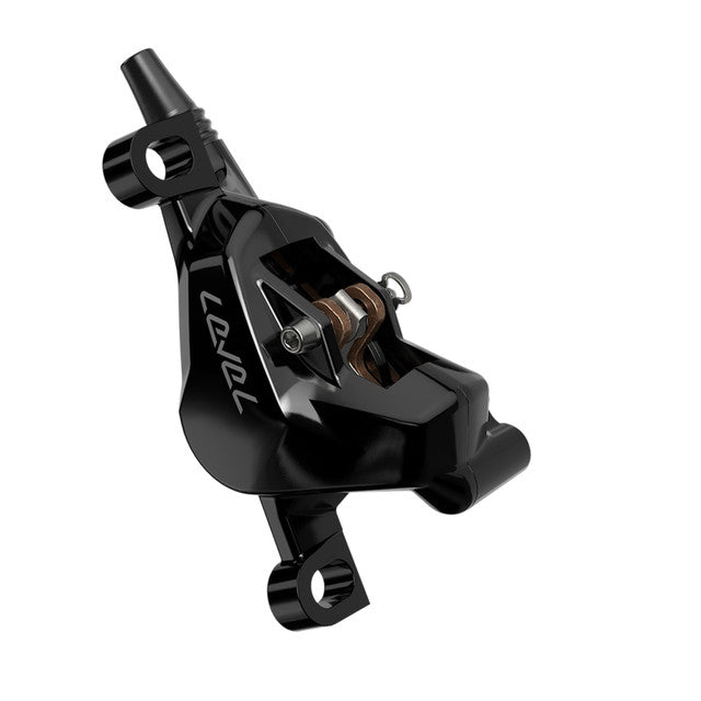 2-tłoczkowy hamulec tylny SRAM LEVEL SILVER STEALTH Czarny