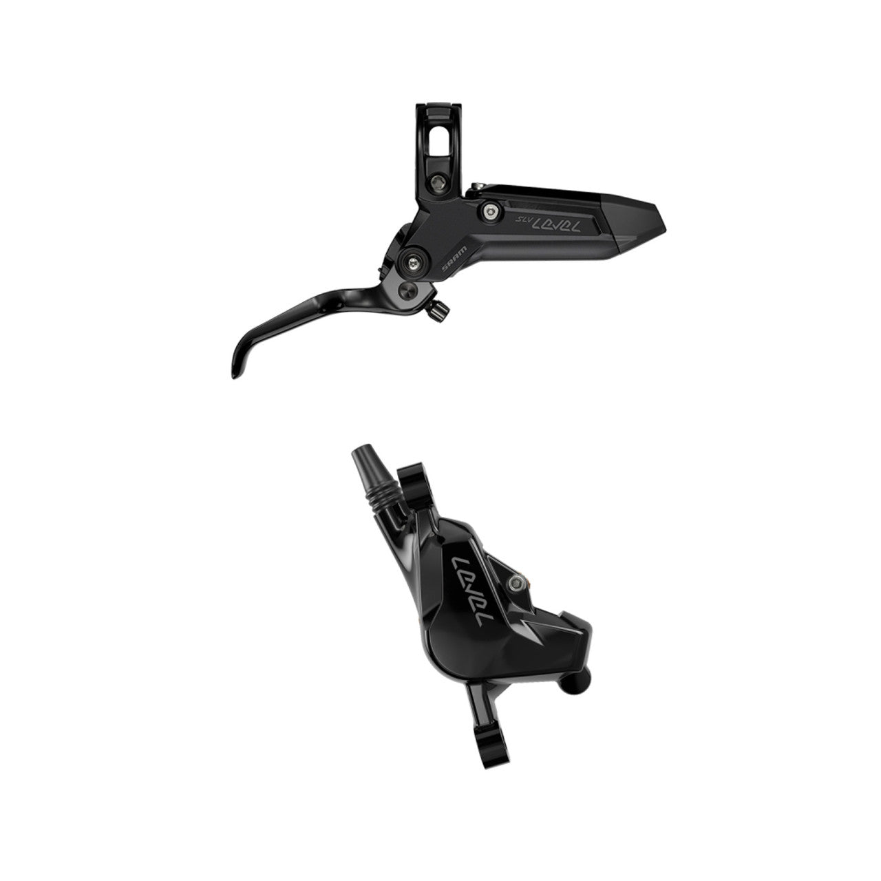 2-tłoczkowy hamulec tylny SRAM LEVEL SILVER STEALTH Czarny