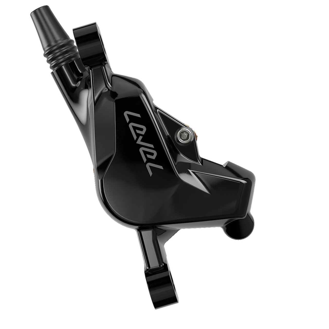 2-tłoczkowy hamulec tylny SRAM LEVEL SILVER STEALTH Czarny