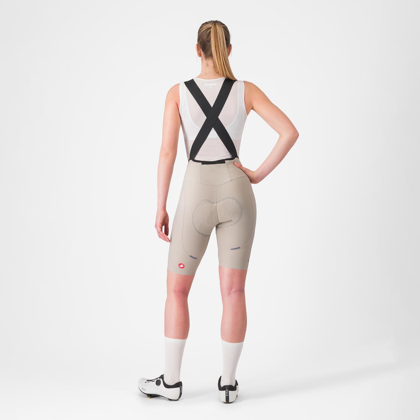 CASTELLI ESPRESSO W DT Women's Beige Bib Tight