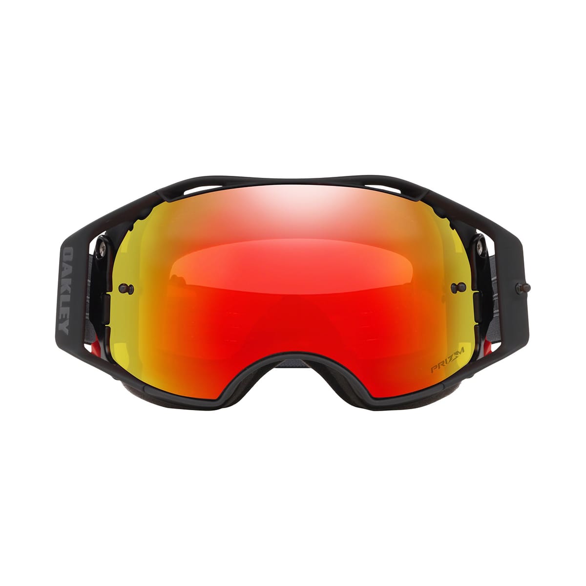 OAKLEY Airbrake MTB Black Gunmetal Prizm Mx Torch Iridium Goggle OO7107-01