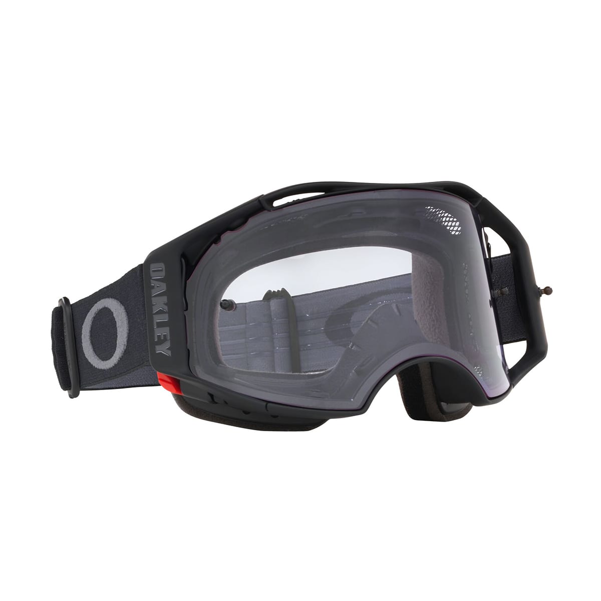 OAKLEY Airbrake MTB Black Gunmetal Prizm Mx Low Light Goggle OO7107-02
