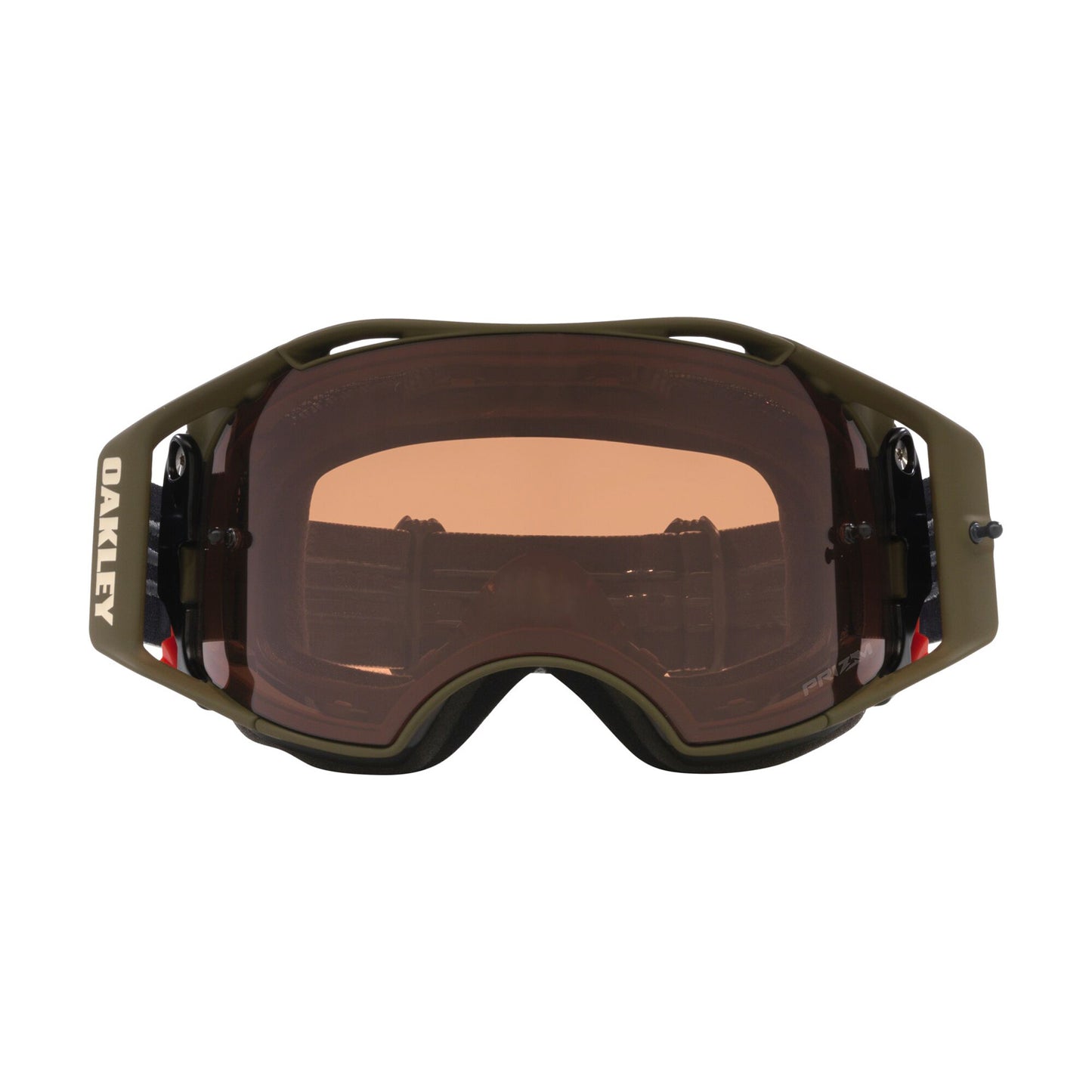 OAKLEY AIRBRAKE MTB Dark Brush Camo Goggle Prizm Mx Bronze