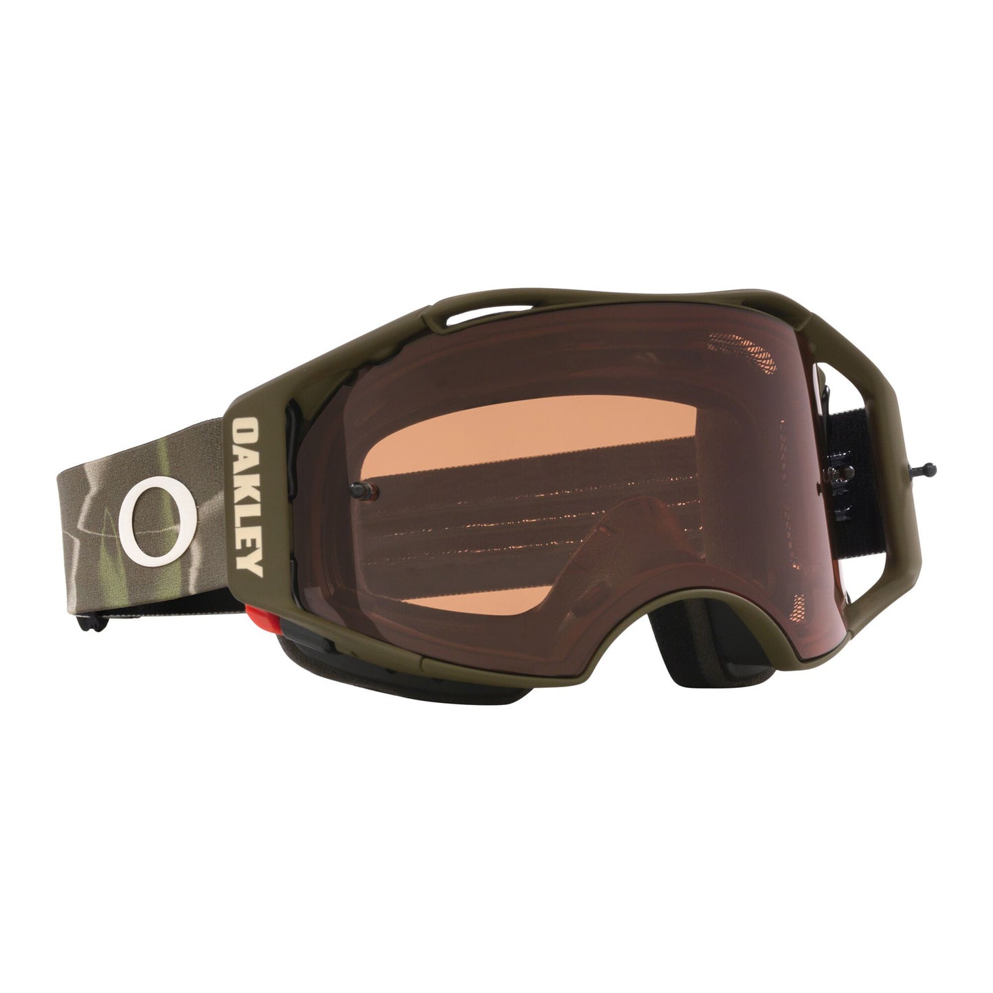 OAKLEY AIRBRAKE MTB Dark Brush Camo Goggle Prizm Mx Bronze