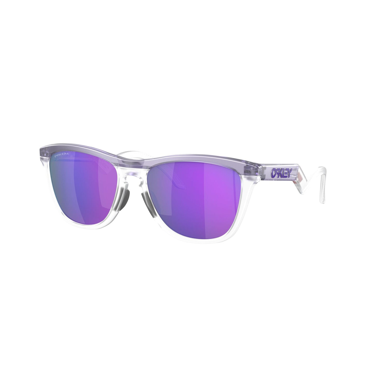 Okulary OAKLEY FROGSKINS HYBRID Matte Trans lilac/clear Prizm Violet