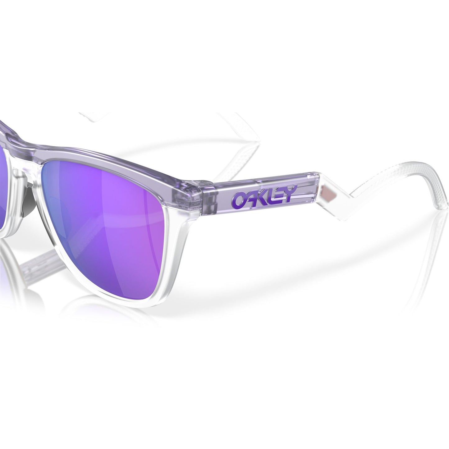 Okulary OAKLEY FROGSKINS HYBRID Matte Trans lilac/clear Prizm Violet