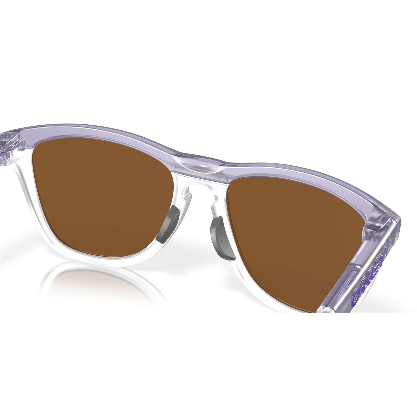 Okulary OAKLEY FROGSKINS HYBRID Matte Trans lilac/clear Prizm Violet