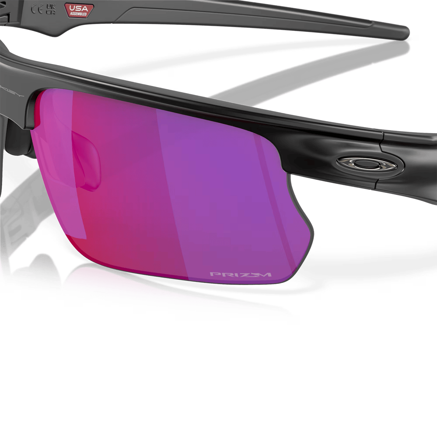 Okulary przeciwsłoneczne OAKLEY BISPHAERA Matt Black Prizm Road - 0OO9400-0668