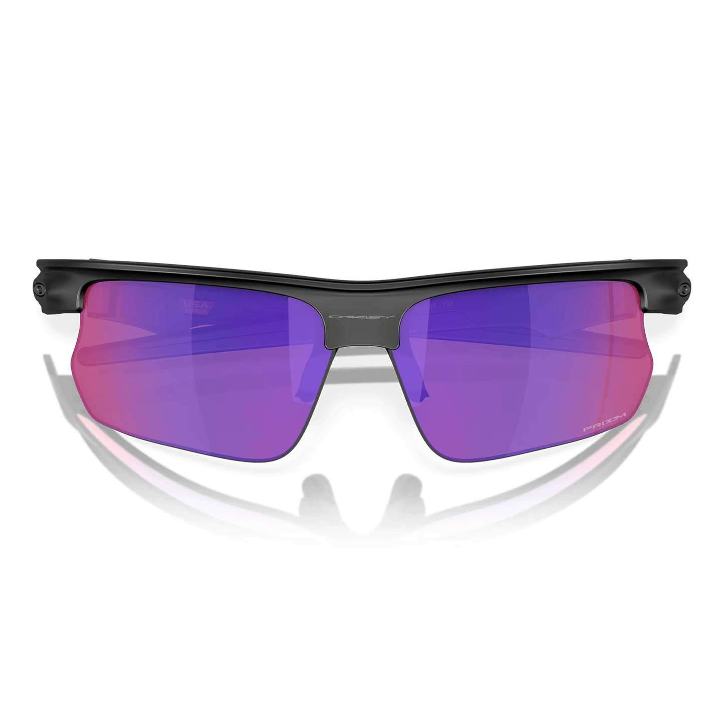 Okulary przeciwsłoneczne OAKLEY BISPHAERA Matt Black Prizm Road - 0OO9400-0668