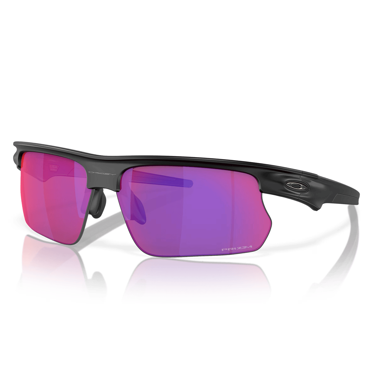 Okulary przeciwsłoneczne OAKLEY BISPHAERA Matt Black Prizm Road - 0OO9400-0668