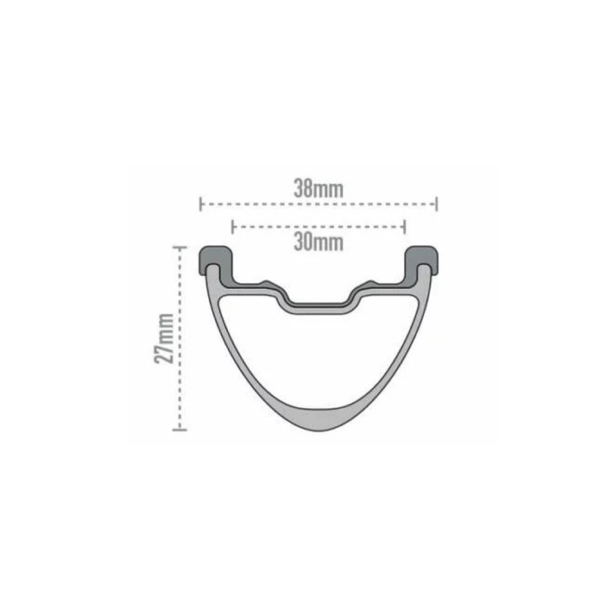 Para karbonowych kół ENVE M730 HYDRA 29" 15x110/12x148mm Boost 6 Hole Black