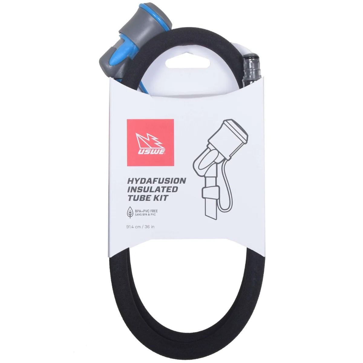 Torba biodrowa USWE ZULO WINTER 2 L, czarna