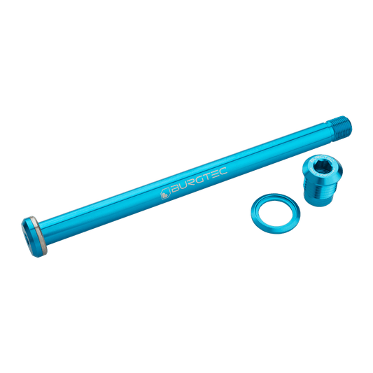 Oś tylnego koła BURGTEC 174 mm do ramy Yeti Turquoise