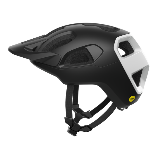 POC CULARIS MTB Helmet Black Matt/ White