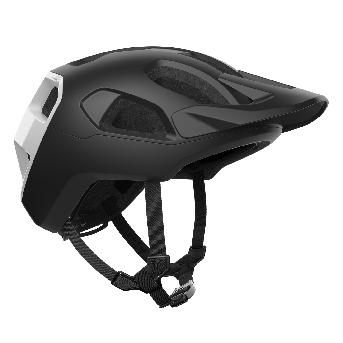 Kask MTB POC CULARIS czarny mat/biały