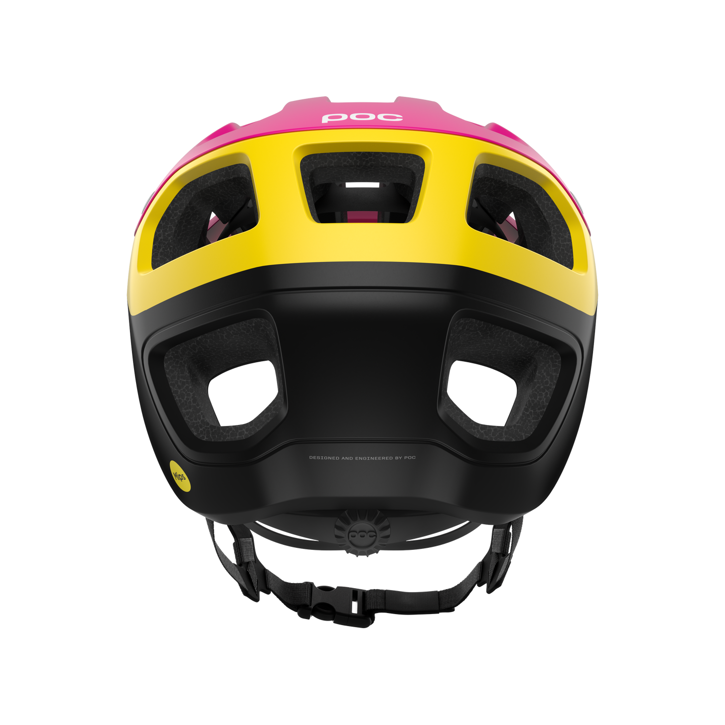 Kask MTB POC CULARIS PURE czerwony/żółty