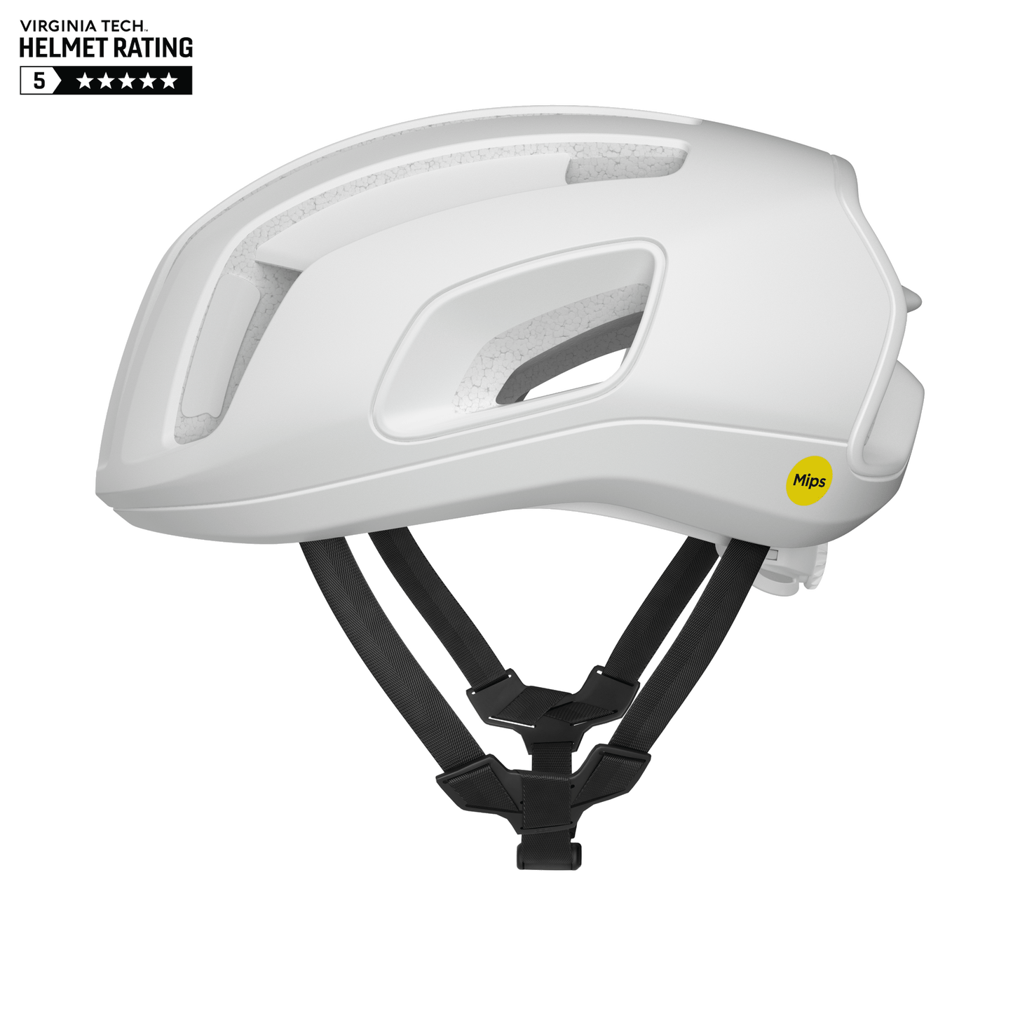 Kask szosowy POC CYTAL MIPS biały matowy